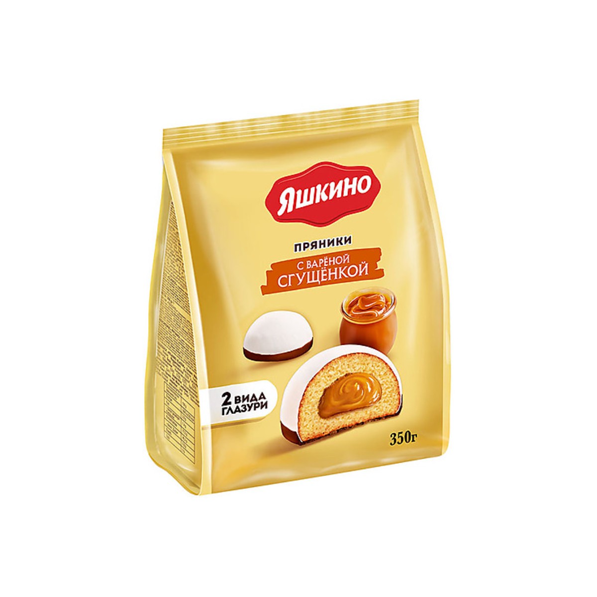

Пряники Яшкино с варёной сгущёнкой, 2 шт по 350 г
