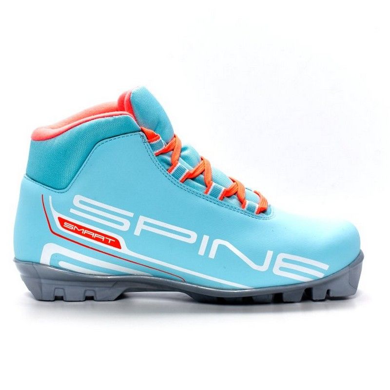 Лыжные ботинки SPINE SNS Smart Lady (457/6M) (бирюзовый/белый) (35)