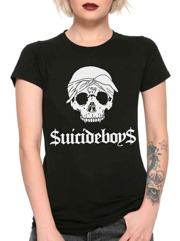 

Футболка женская Dream Shirts SuicideboyS Suicide Boys Женская 50007291 черная 2XL, SuicideboyS Suicide Boys Женская 50007291