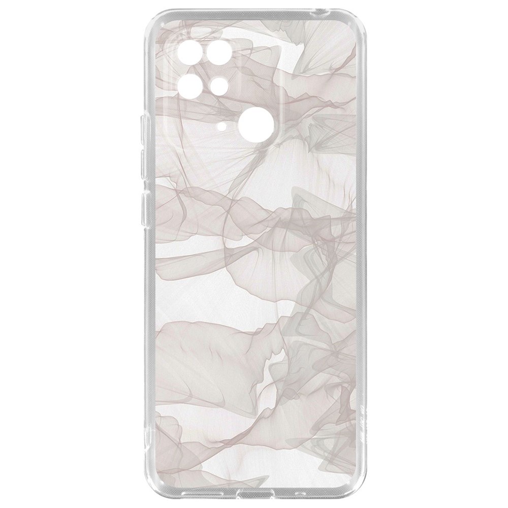 

Чехол-накладка Krutoff Clear Case Абстракт 3 для Xiaomi Redmi 10C, Прозрачный