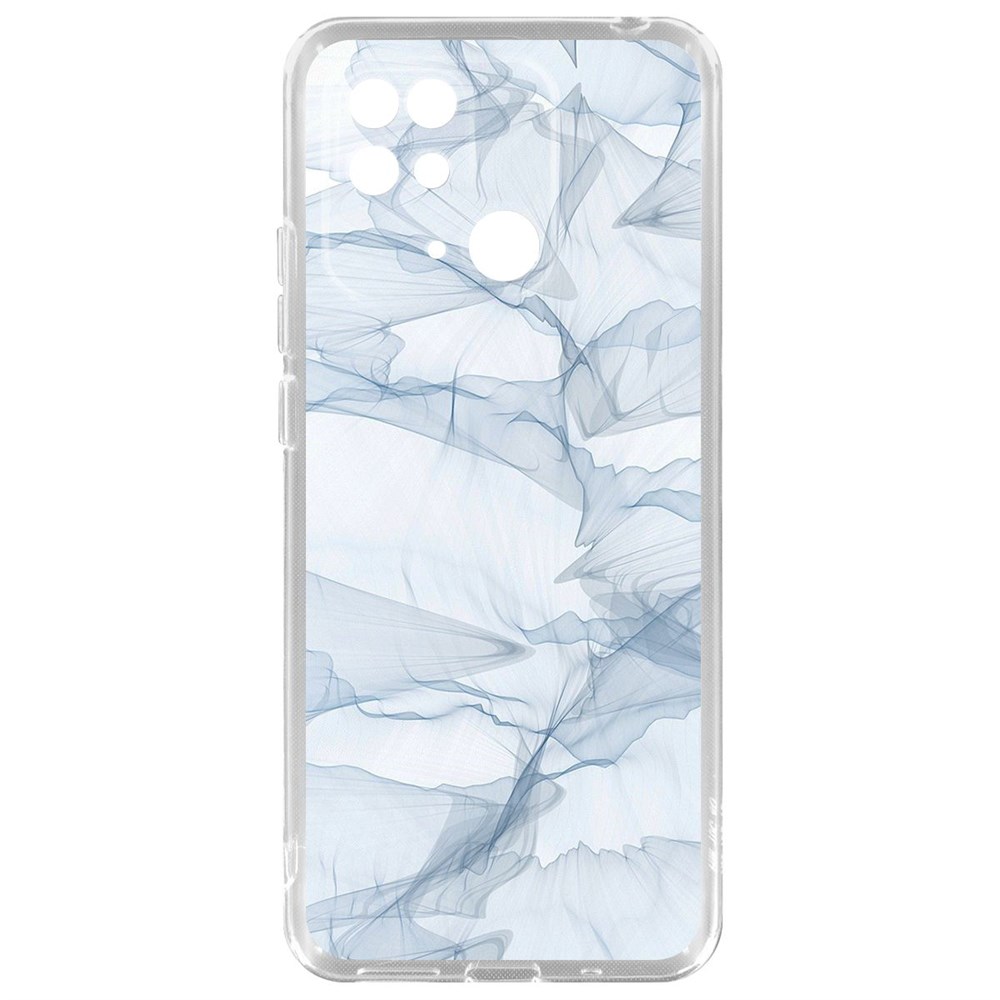 

Чехол-накладка Krutoff Clear Case Абстракт 10 для Xiaomi Redmi 10C, Прозрачный