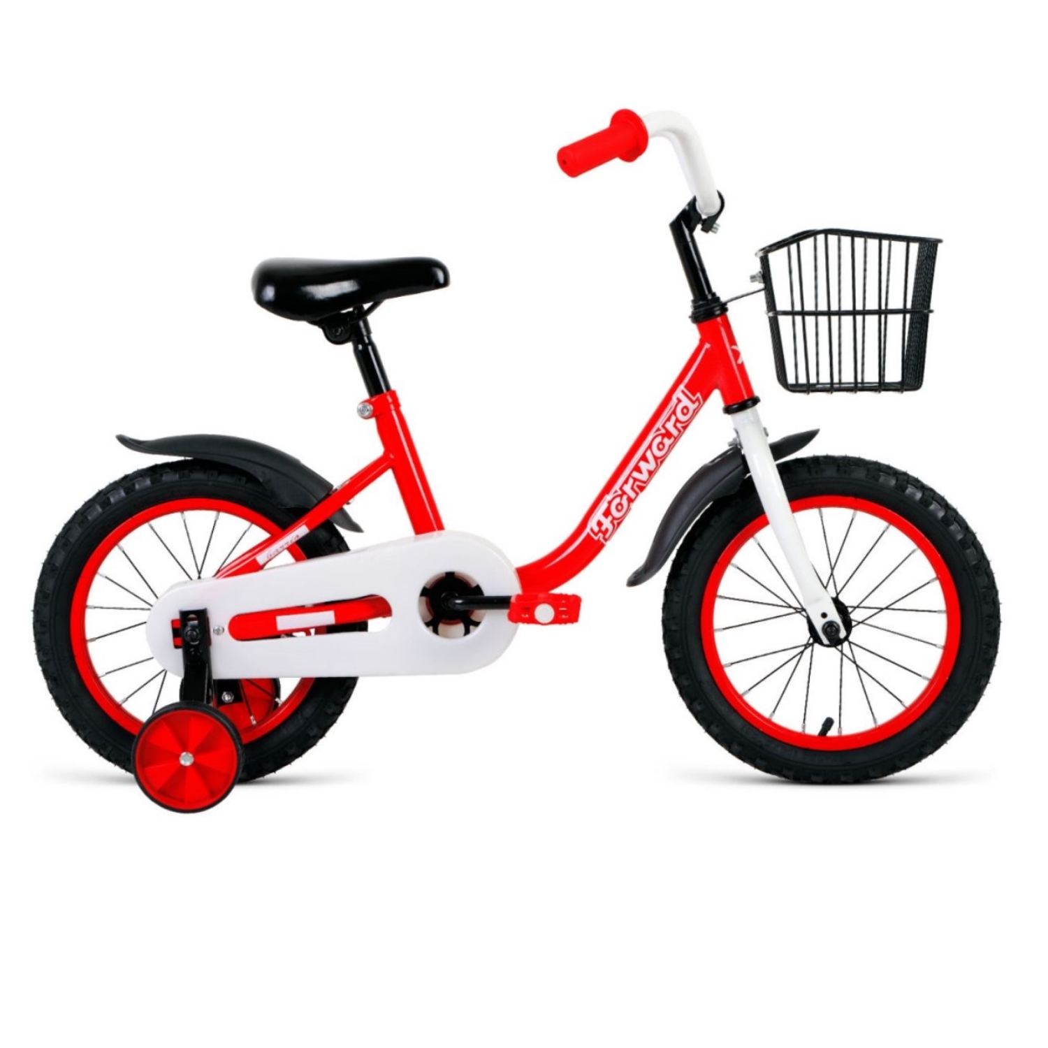 фото Двухколесный велосипед forward barrio 14 2021, красный