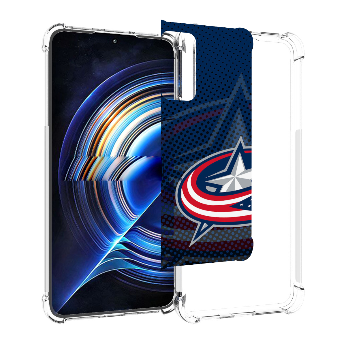 

Чехол MyPads коламбус блю джекетс для Tecno Camon 19 Neo, Прозрачный, Tocco