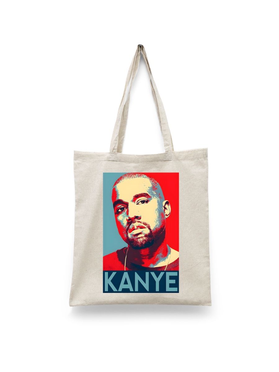

Шоппер унисекс Каждому Своё Канье Уэст/Kanye West/Ye MZKW10, белый, Канье Уэст/Kanye West/Ye MZKW10