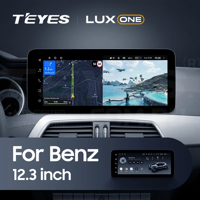 

Штатная магнитола Teyes LUX ONE 6/128 Mercedes-Benz E-Class 4 (NTG 5.0) (2014-2023) F2, Lux One