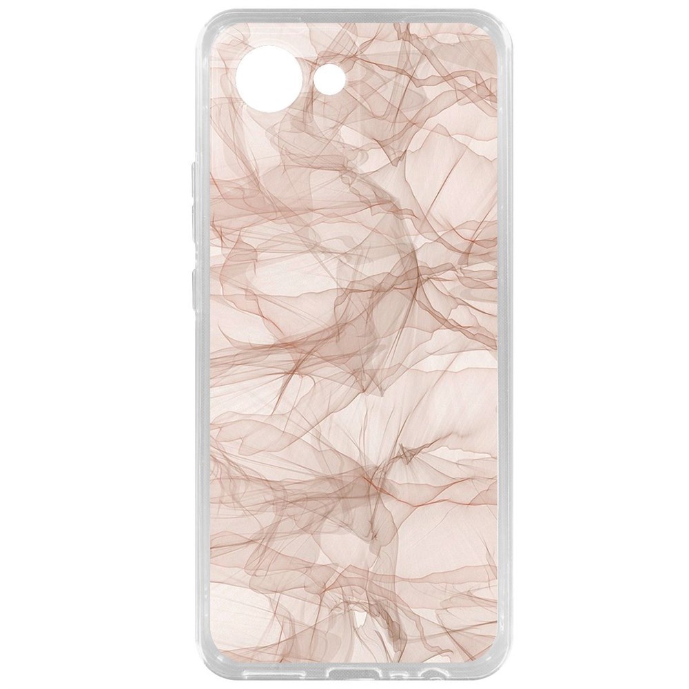 

Чехол-накладка Krutoff Clear Case Абстракт 5 для Realme C30, Прозрачный