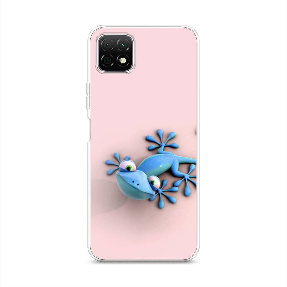 

Чехол Awog на Wiko T3 "Голубая ящерка"