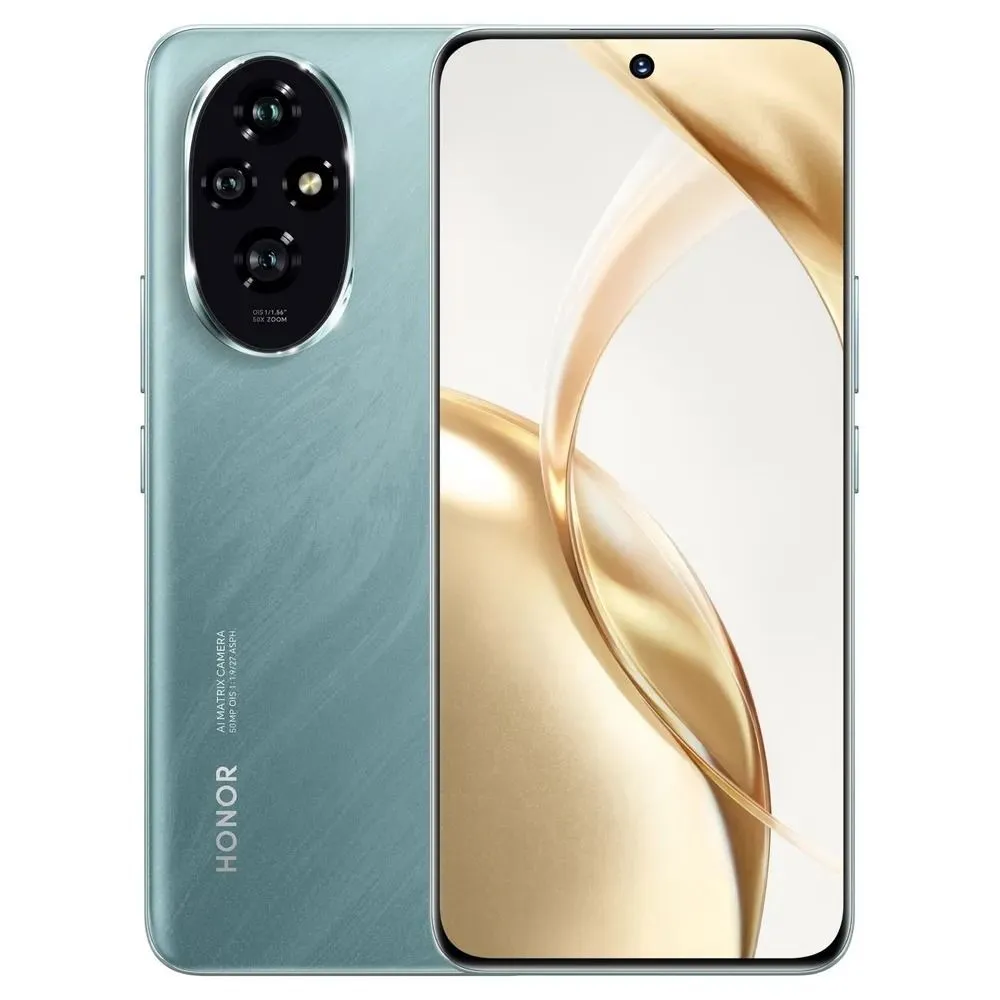 

Смартфон Honor 200 8/256GB Emerald Green, 200 8/256GB 5109BFKC Emerald Green