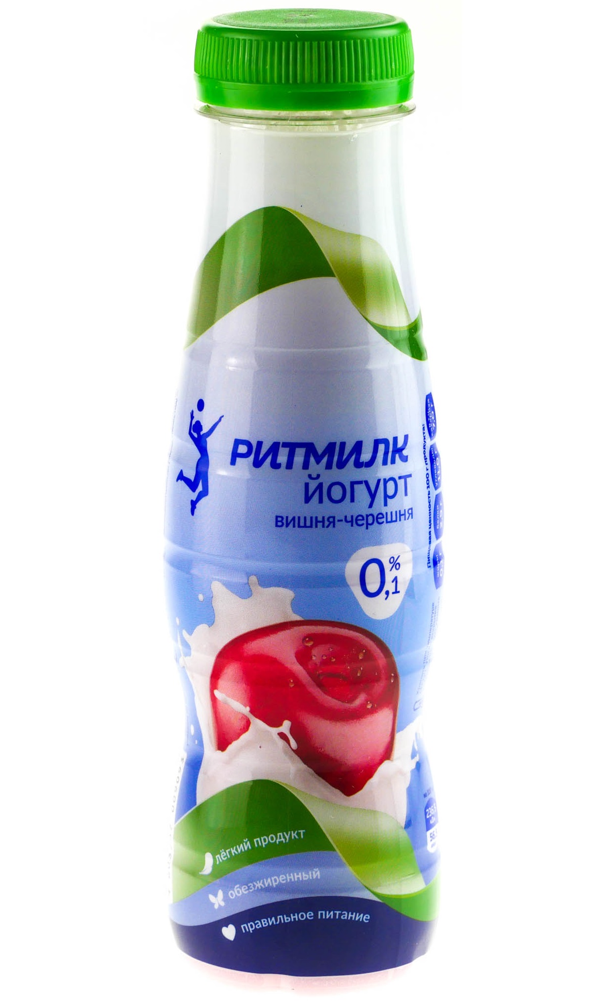 

Питьевой йогурт Ритмилк со вкусом вишни и черешни 290 г