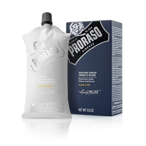 Крем для бритья Proraso Shaving cream in tube Azur Lime 275ml