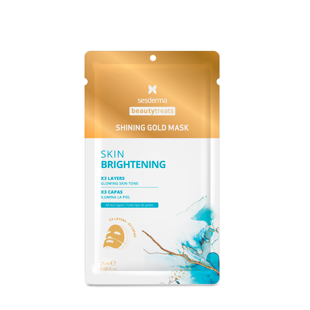 

Маска SesDerma BeautyTreats Shining gold mask для сияния кожи, 25 мл