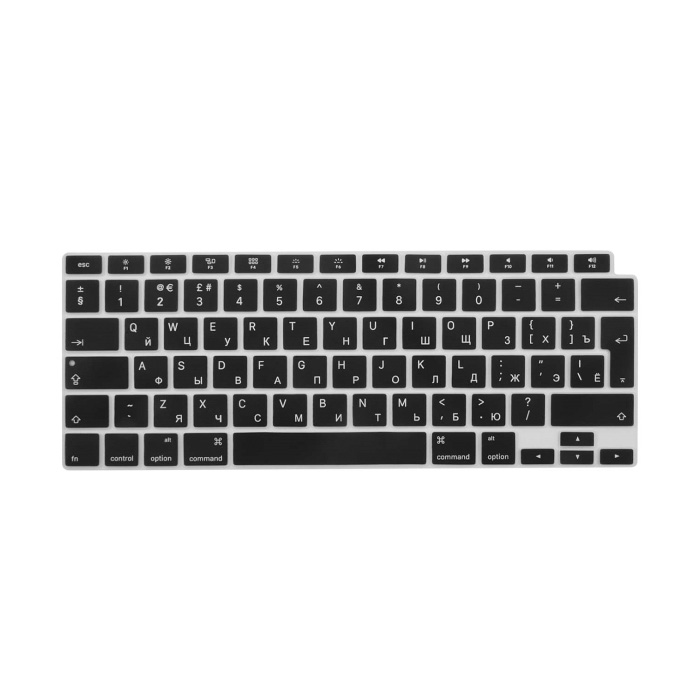 Накладка на клавиатуру Barn&Hollis для Apple Macbook Pro 13 2020 Black