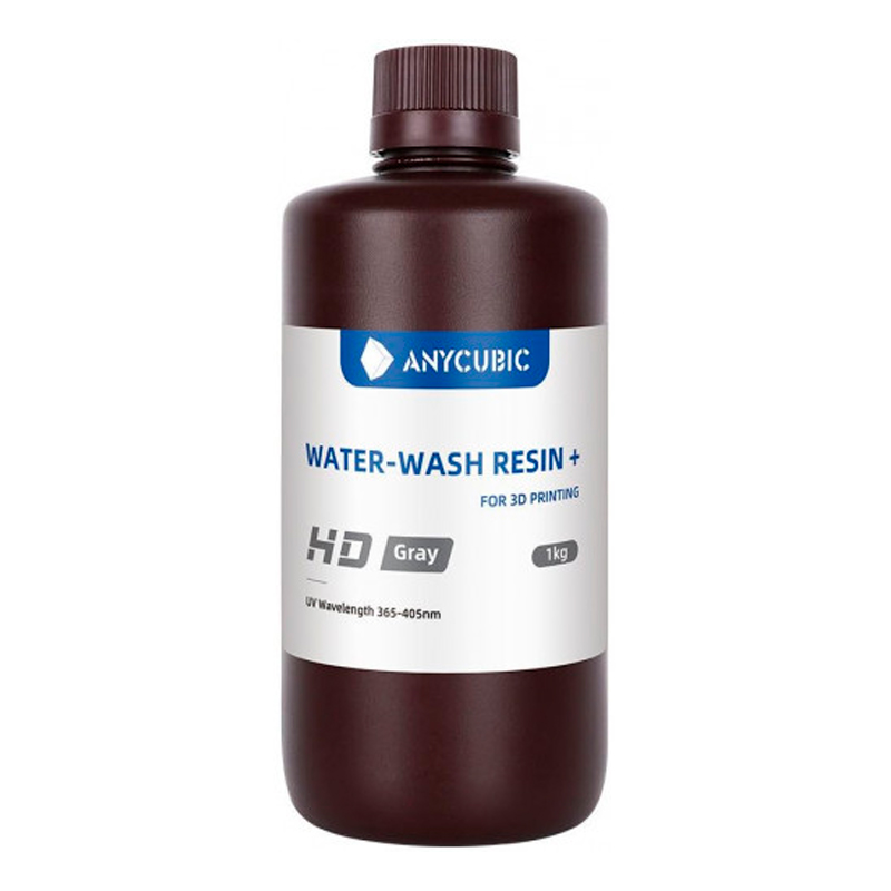 

Фотополимерная смола Anycubic Water Wash серый