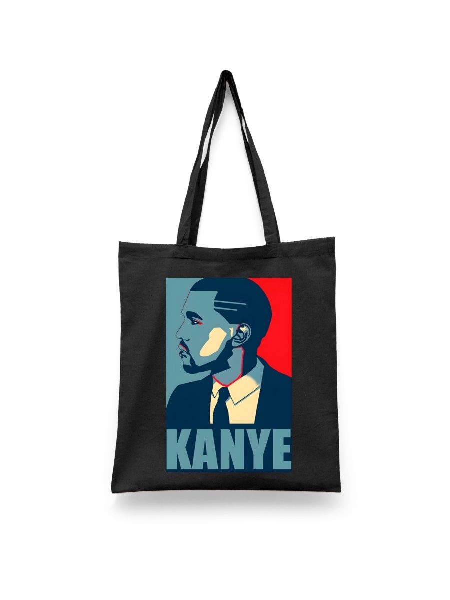 

Шоппер унисекс Каждому Своё Канье Уэст/Kanye West/Ye MZKW5, черный, Канье Уэст/Kanye West/Ye MZKW5