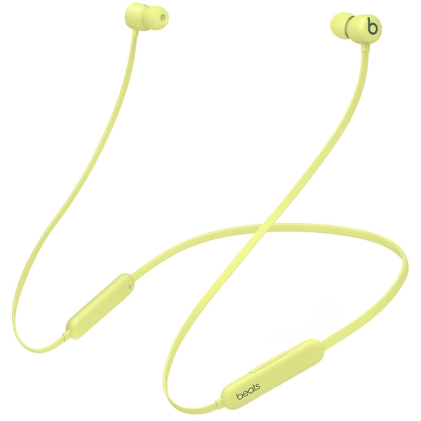 фото Беспроводные наушники beats flex yuzu yellow