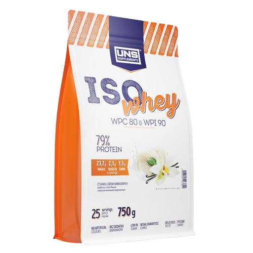 

Протеин UNS Iso Whey, 750 г, ванильное мороженое, Iso Whey