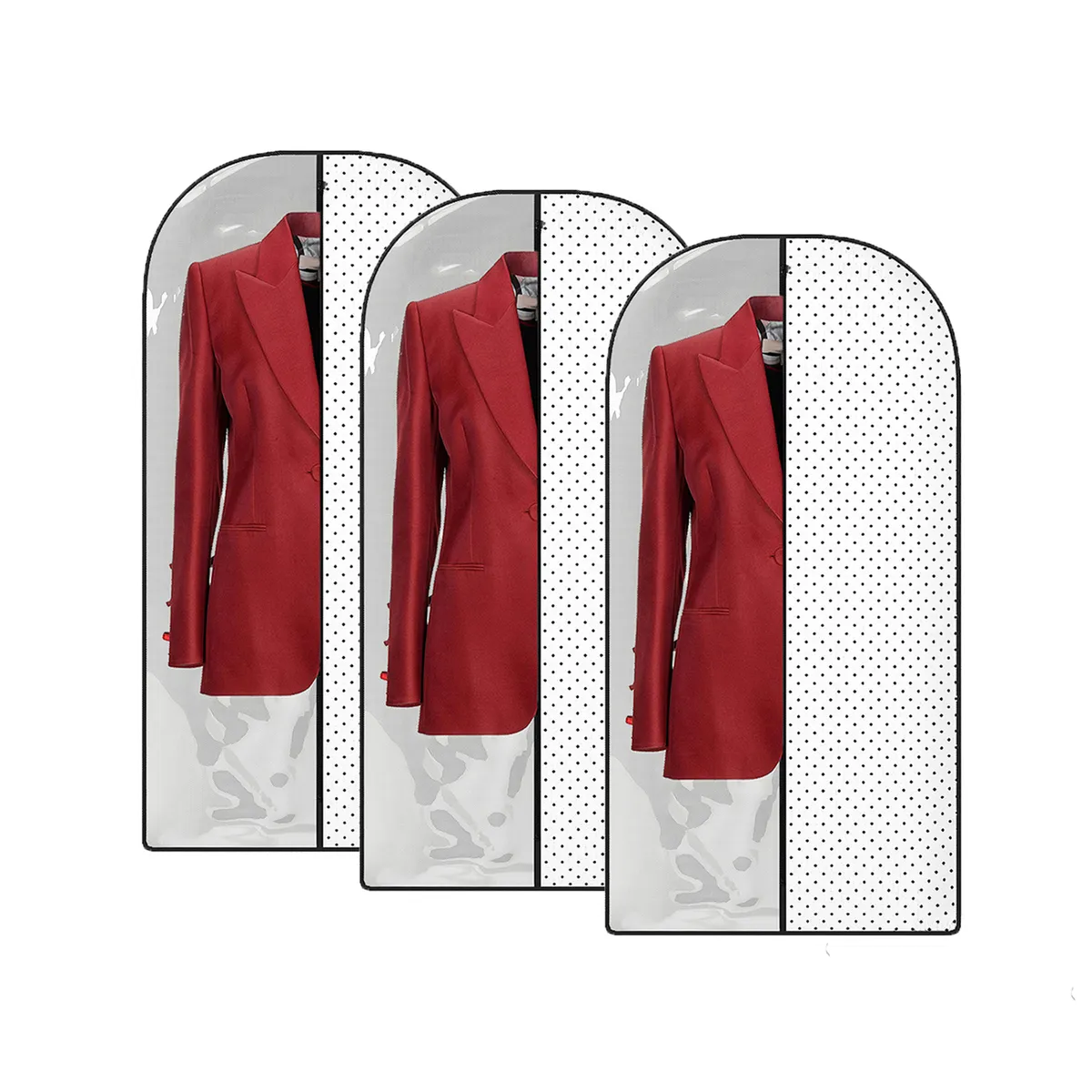 

Комплект из 3-х чехлов для одежды Eco White (HOM-1238 х 3)