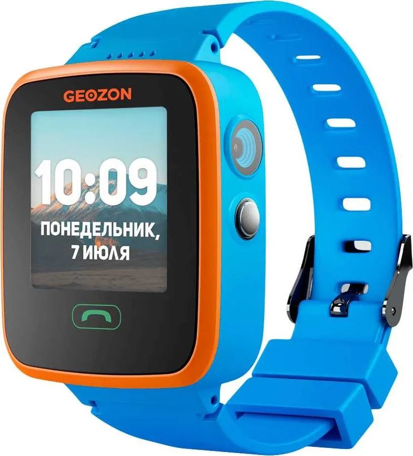 

Детские смарт-часы Geozon Aqua G-W04BLU, 1.44", IPS, SIM, камера, GPS, 600 мАч, синие