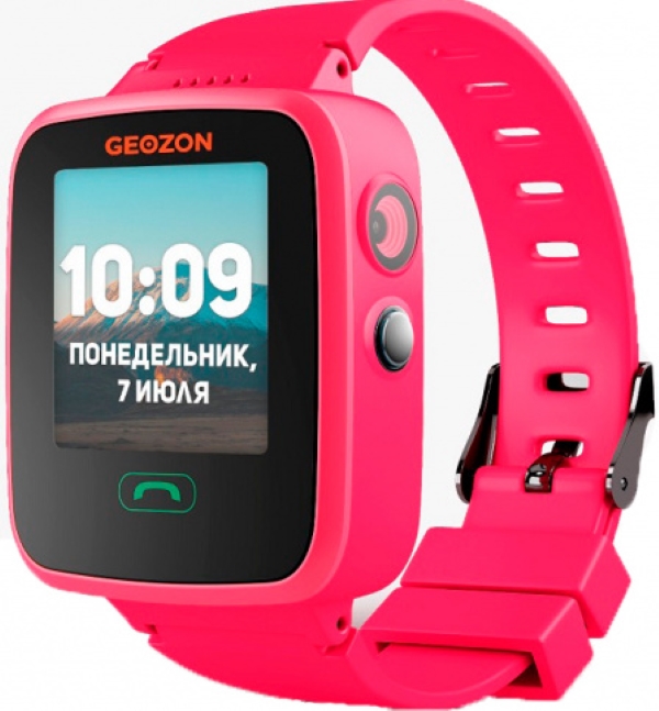 

Детские смарт-часы Geozon Aqua G-W04PNK, 1.44", IPS, SIM, камера, GPS, 600 мАч, розовые