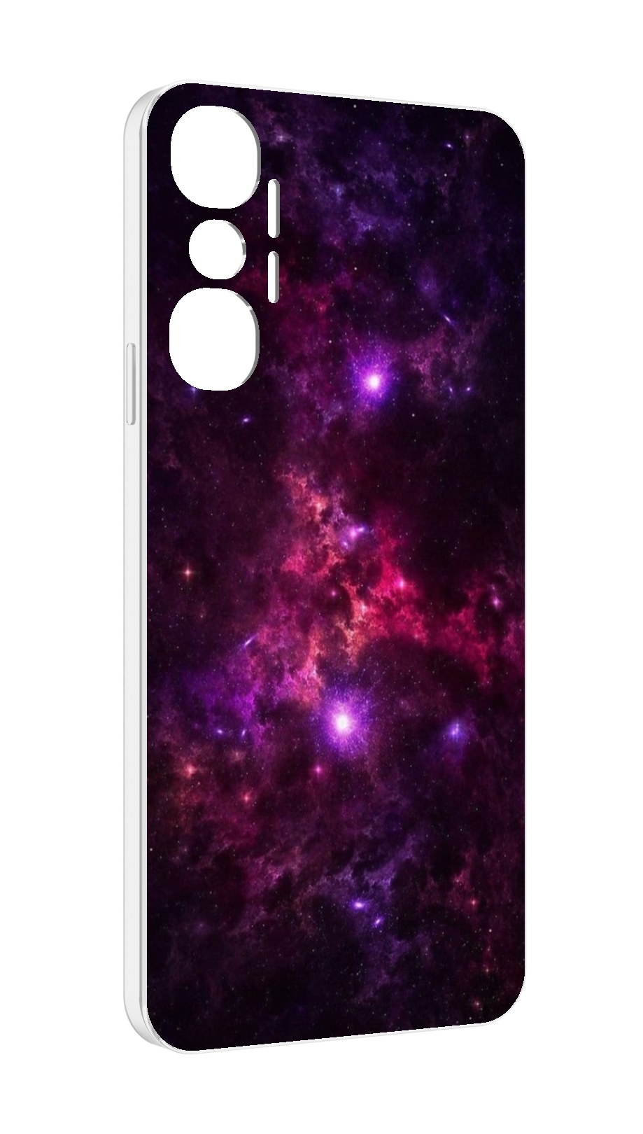 

Чехол MyPads фиолетовый-космос-с-облаками для Infinix Hot 20 4G, Прозрачный, Tocco