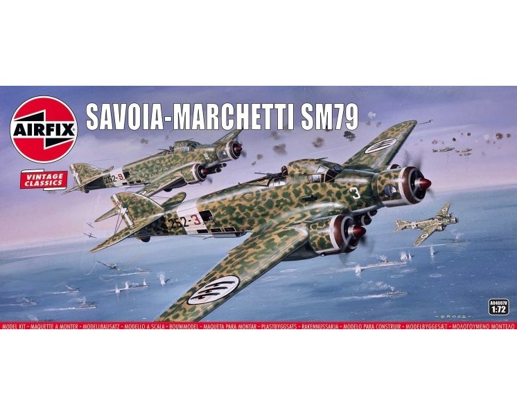 

Сборная модель Airfix самолета Savoia-Marchetti SM79 A04007V