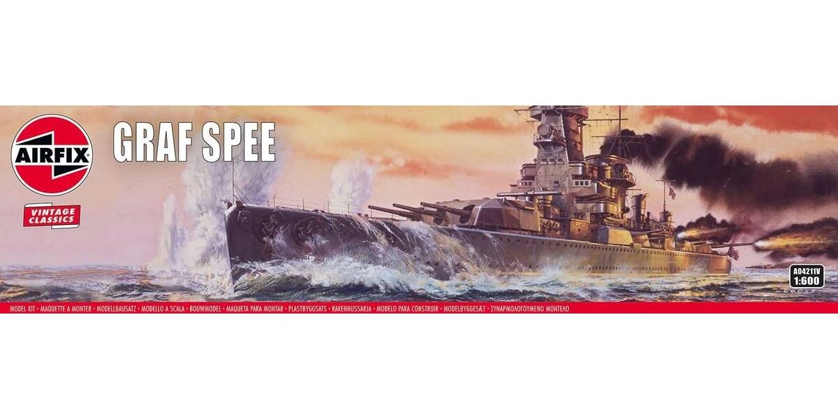 

Сборная модель Airfixкрейсера Admiral Graf Spee A04211V