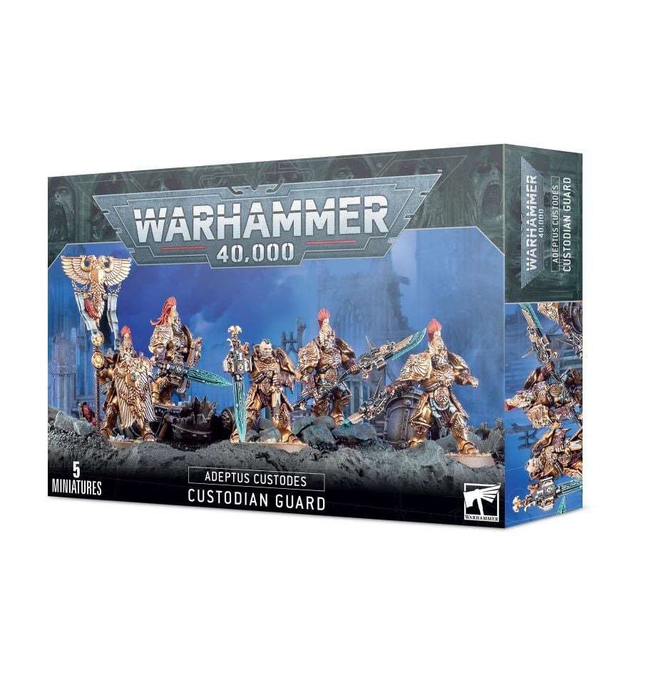 Миниатюры для игры Games Workshop Warhammer 40000: Custodian Guard 01-07