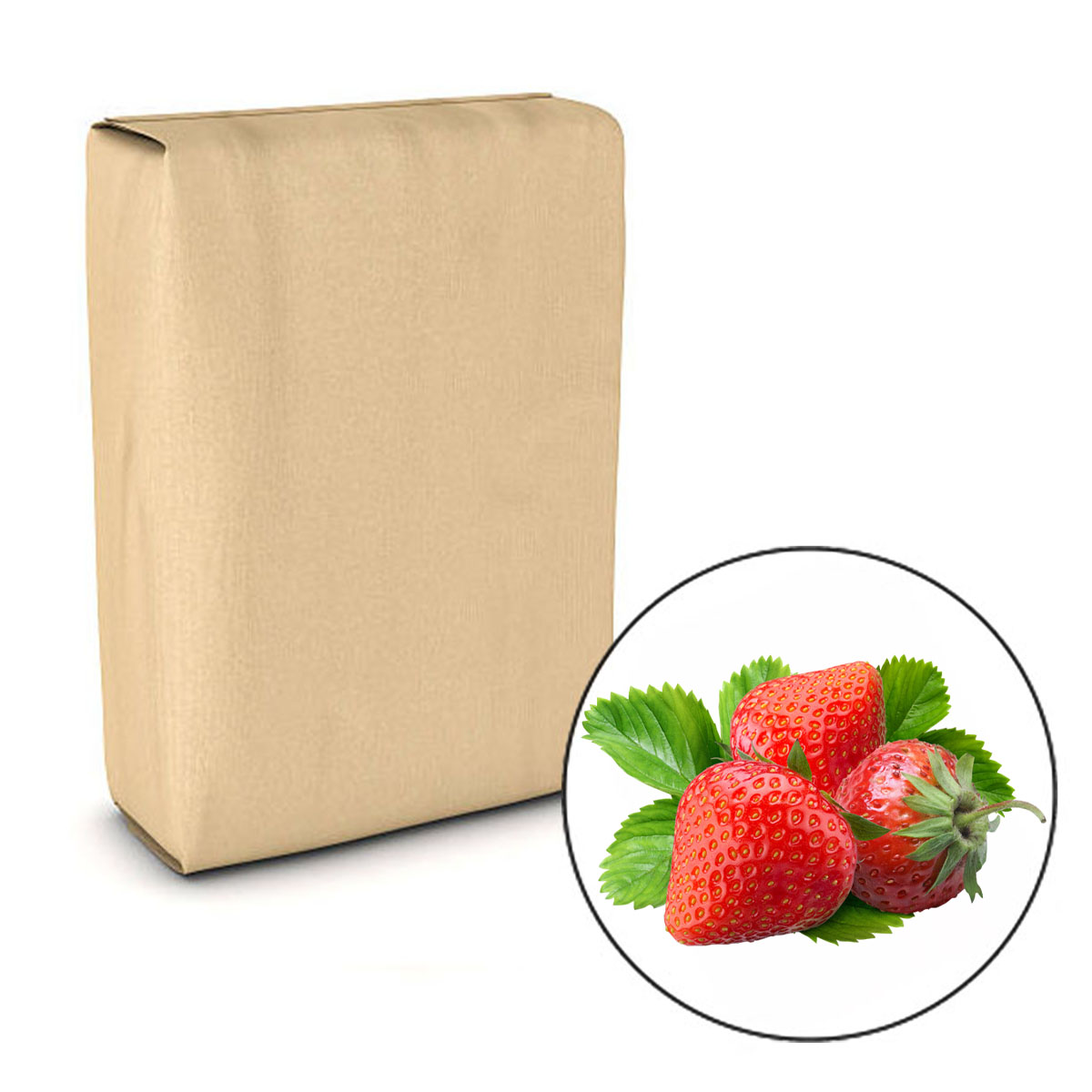 Смесь ShopBubbleTea для баблти порошок Клубника, 1 кг