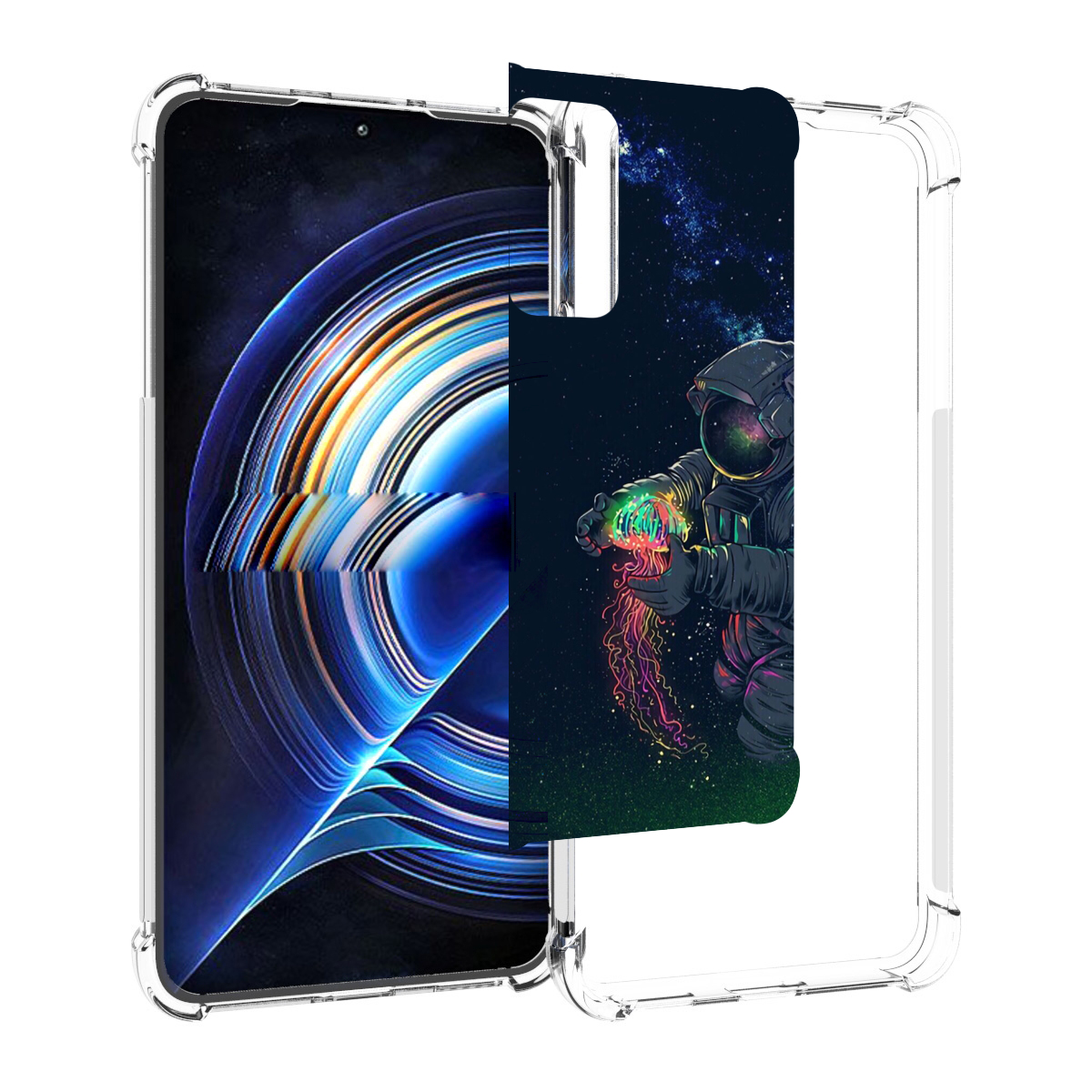 

Чехол MyPads космонавт-с-оружием-арты для Tecno Camon 19 Neo, Прозрачный, Tocco