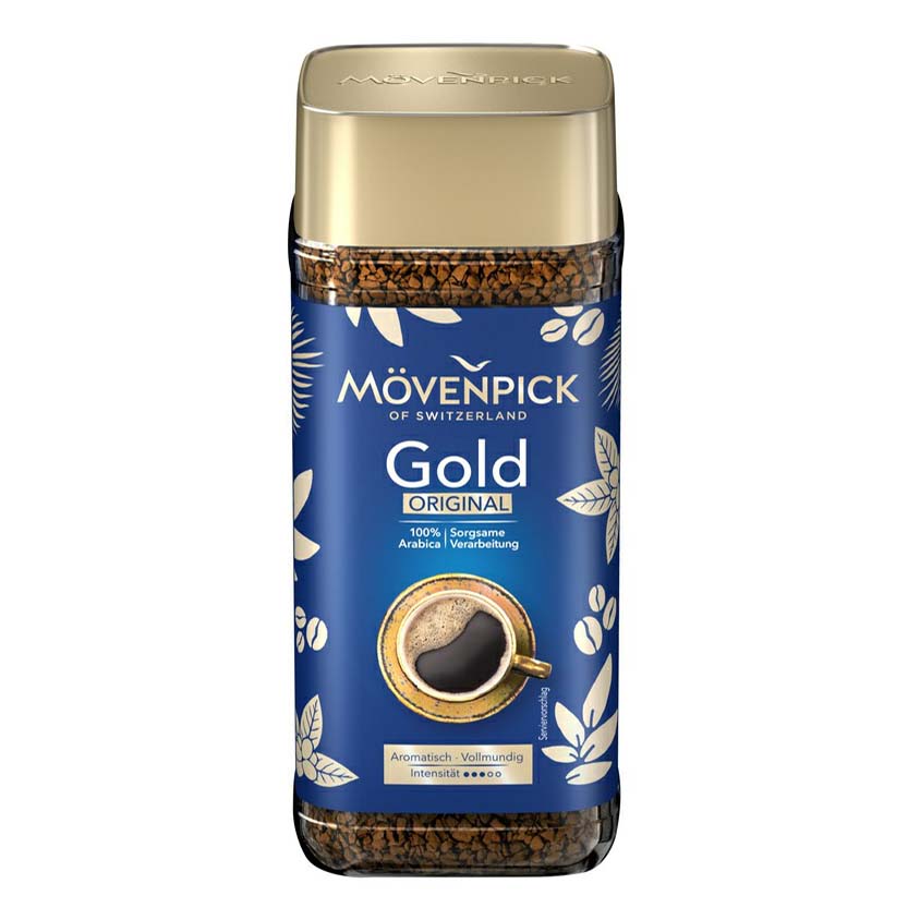 Кофе Movenpick Gold Original Instant растворимый 100 г