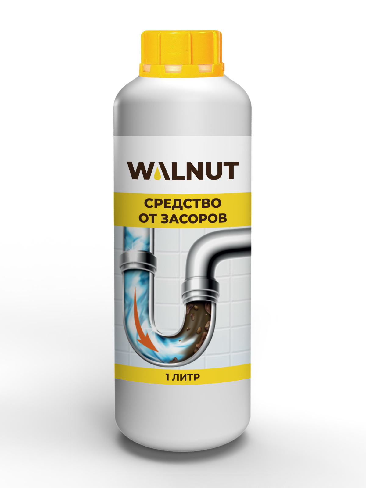 

Средство от засоров Walnut 1 л, WLN0437