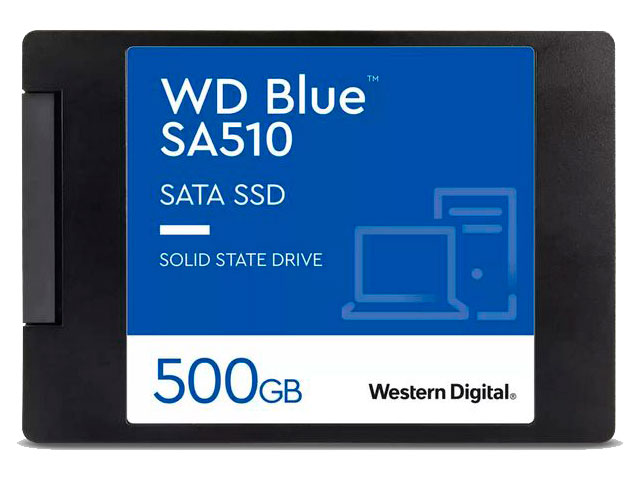 

Твердотельный накопитель Western Digital Blue SA510 500Gb WDS500G3B0A, SA510