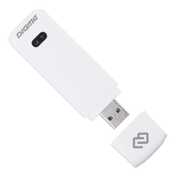 

USB-модем DIGMA Dongle USB White, Белый, Dongle USB