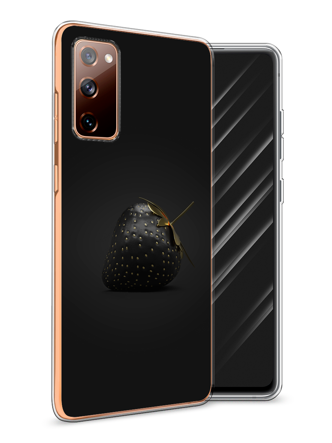 

Чехол Awog на Samsung Galaxy S20 FE / Самсунг S20 FE "Черная клубника", Разноцветный, 2101350-10