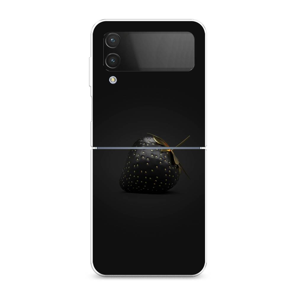 

Чехол Awog на Samsung Galaxy Z Flip 4 / Самсунг Z Flip 4 "Черная клубника", Разноцветный, 2106650-10