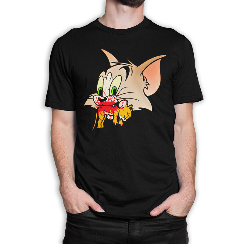 

Футболка мужская Dream Shirts Том и Джерри 1000329222 черная 3XL, Том и Джерри 1000329222