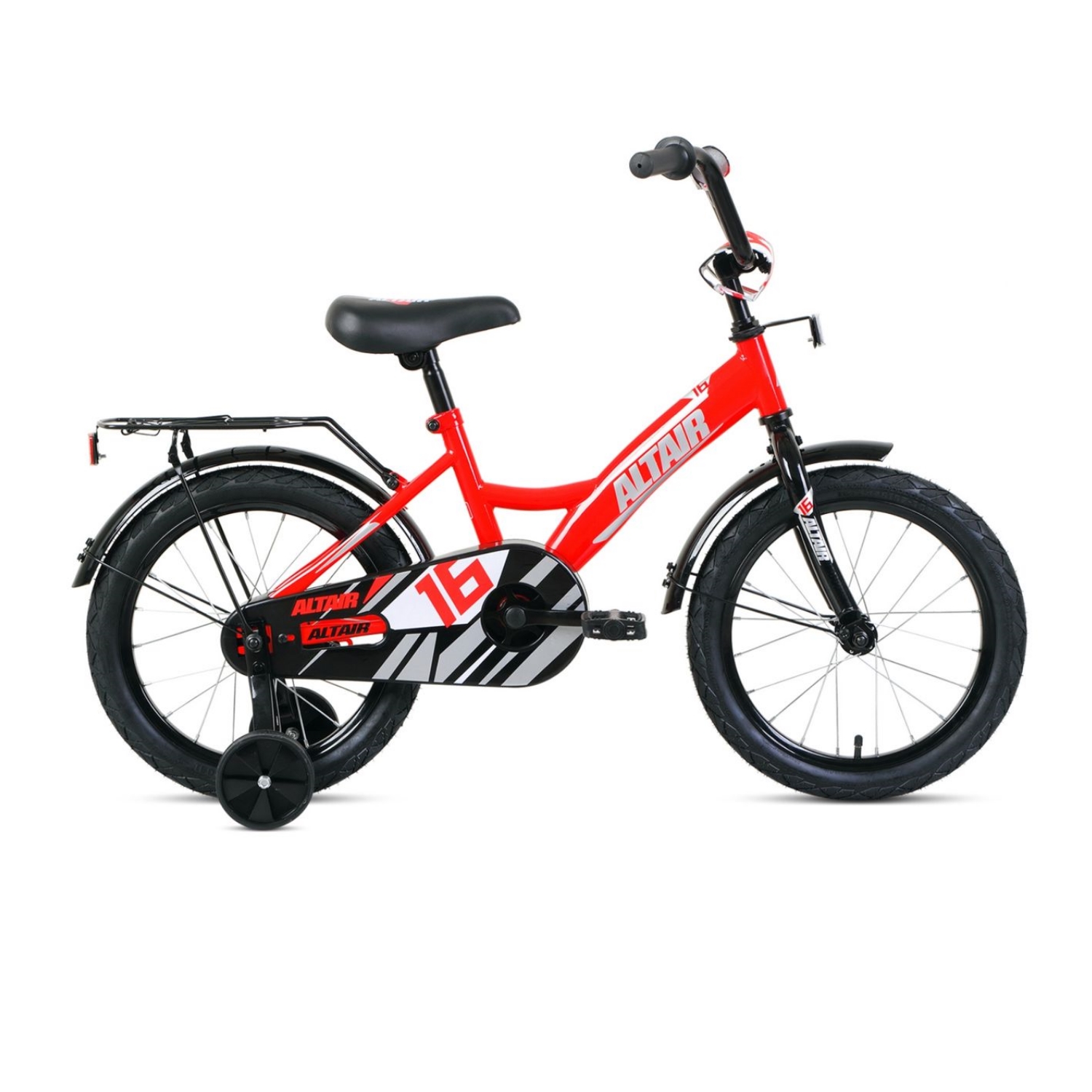 фото Двухколесный велосипед altair kids 16 2021, красный/серебристый