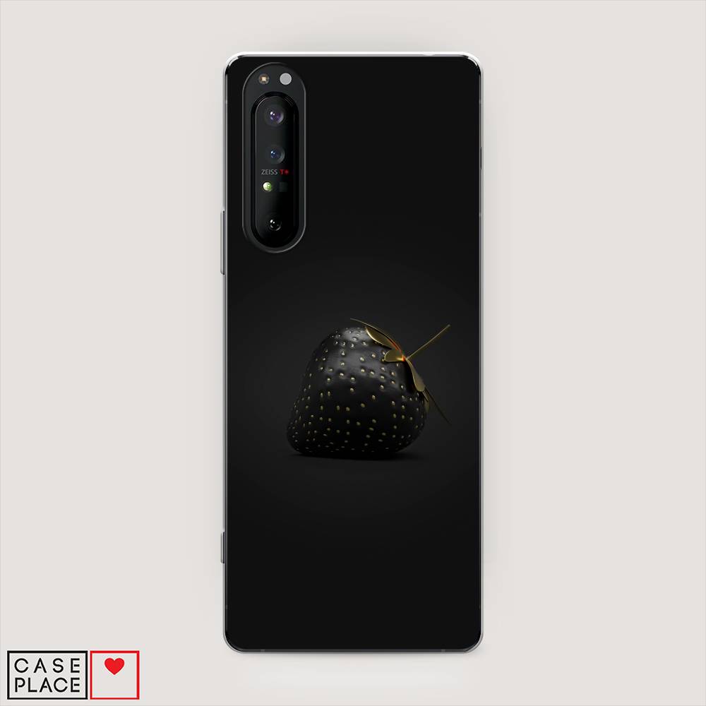 

Чехол Awog на Sony Xperia 1 II "Черная клубника", Разноцветный, 54550-10