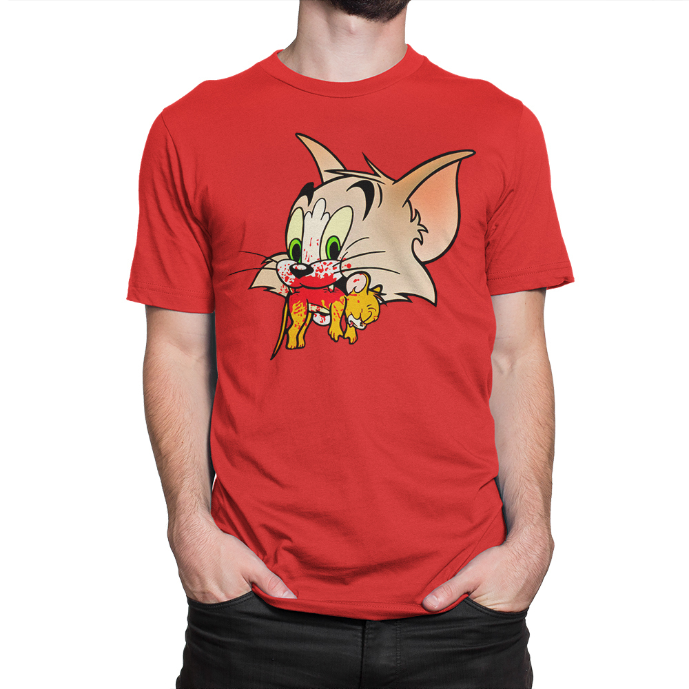 

Футболка мужская Dream Shirts Том и Джерри 1000329222 красная 3XL, Том и Джерри 1000329222