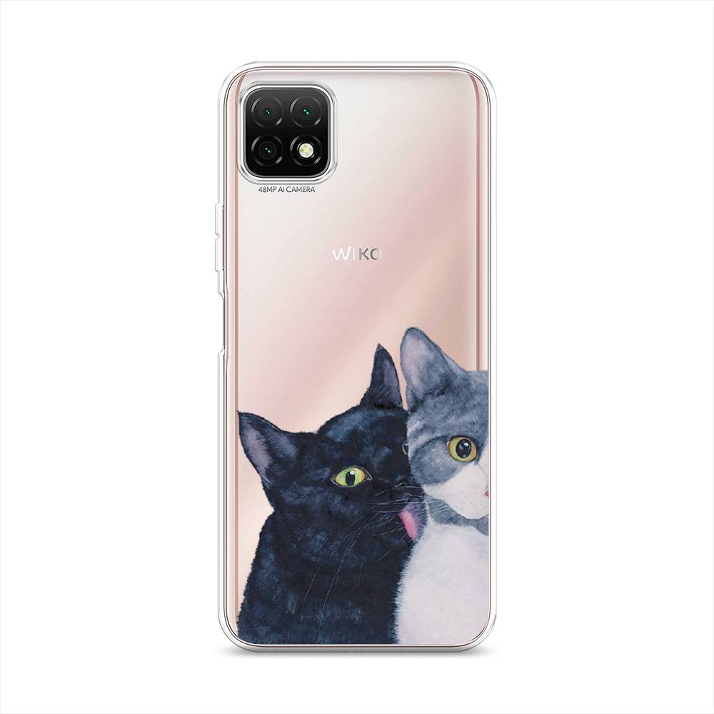 

Чехол Awog на Wiko T3 "Кошачья любовь", Разноцветный