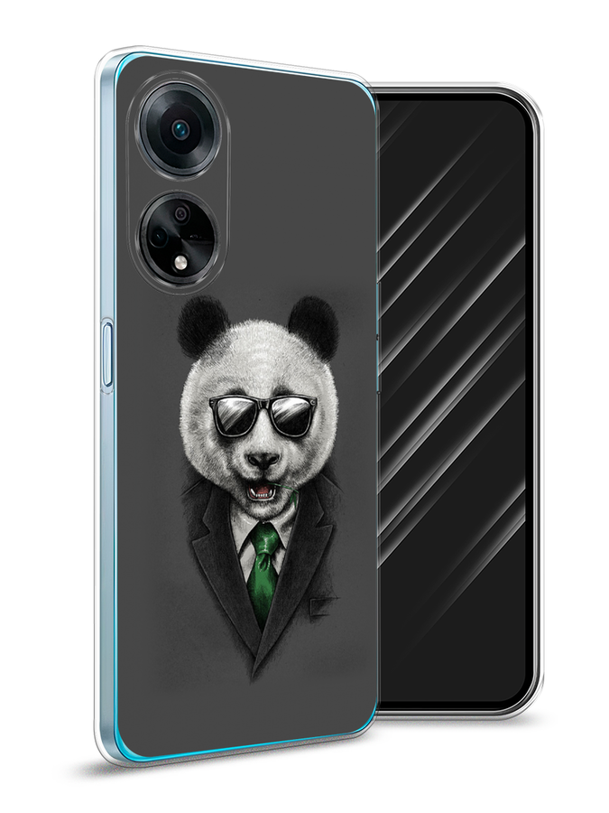 

Чехол Awog на Oppo A98 "Деловая панда", Серый;зеленый, 2514450-10