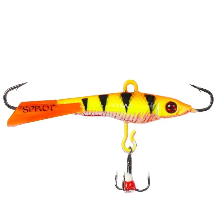 

Балансир Sprut Shimo #5, 12 г, 55 мм, HP-UV, Желтый;оранжевый;черный, Shimo