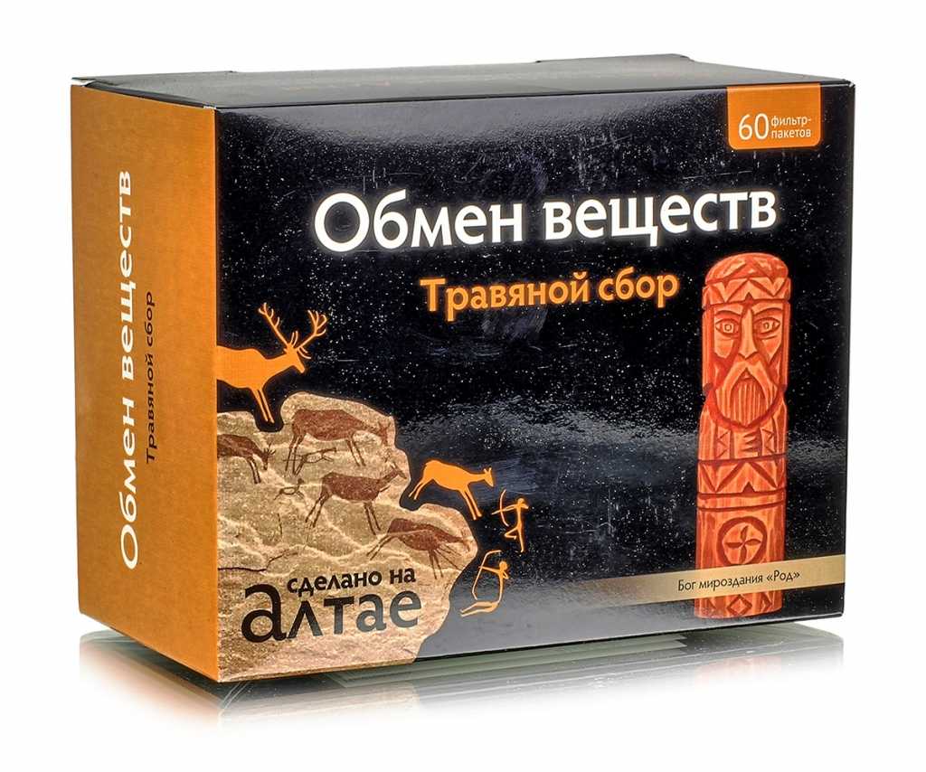 

Травяной сбор "Обмен веществ", №60*1,5г