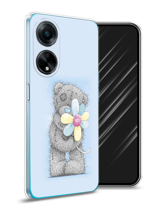 

Чехол Awog на Oppo A98 "Me to you с ромашкой", Голубой;серый;желтый, 2514450-2