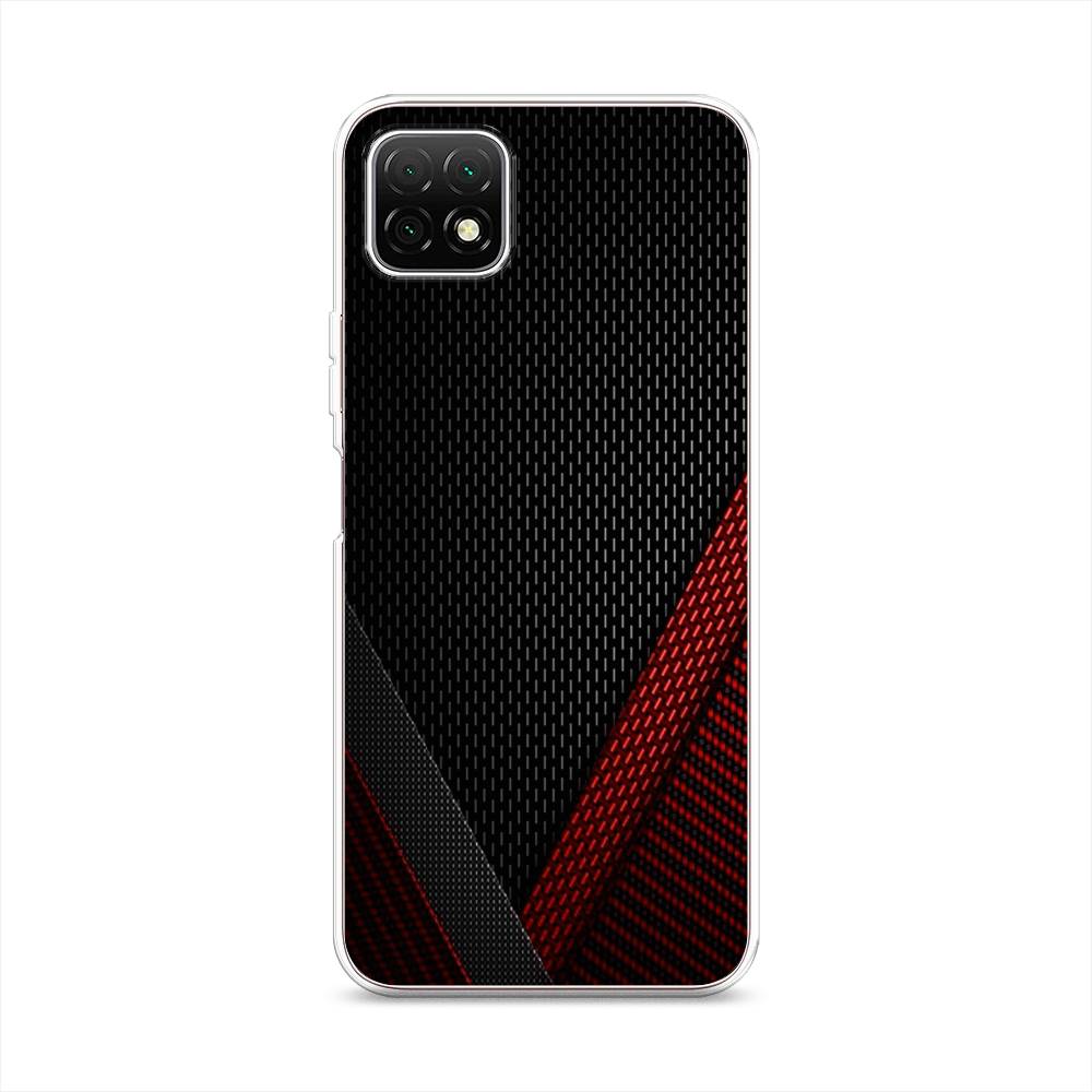 

Чехол Awog на Wiko T3 "Красный карбон", Разноцветный