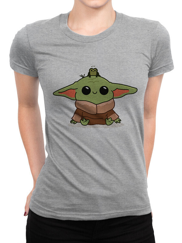 

Футболка женская Dream Shirts Йода Женская 50007331 серая S, Йода Женская 50007331