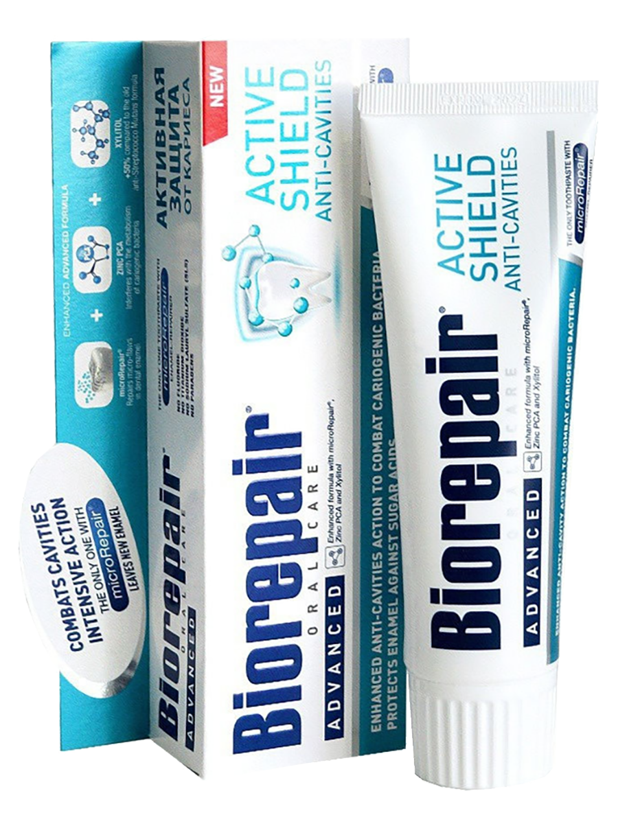 Купить Зубная паста Biorepair Активная защита эмали, 75 мл, Зубная паста Активная защита эмали, Biorepair