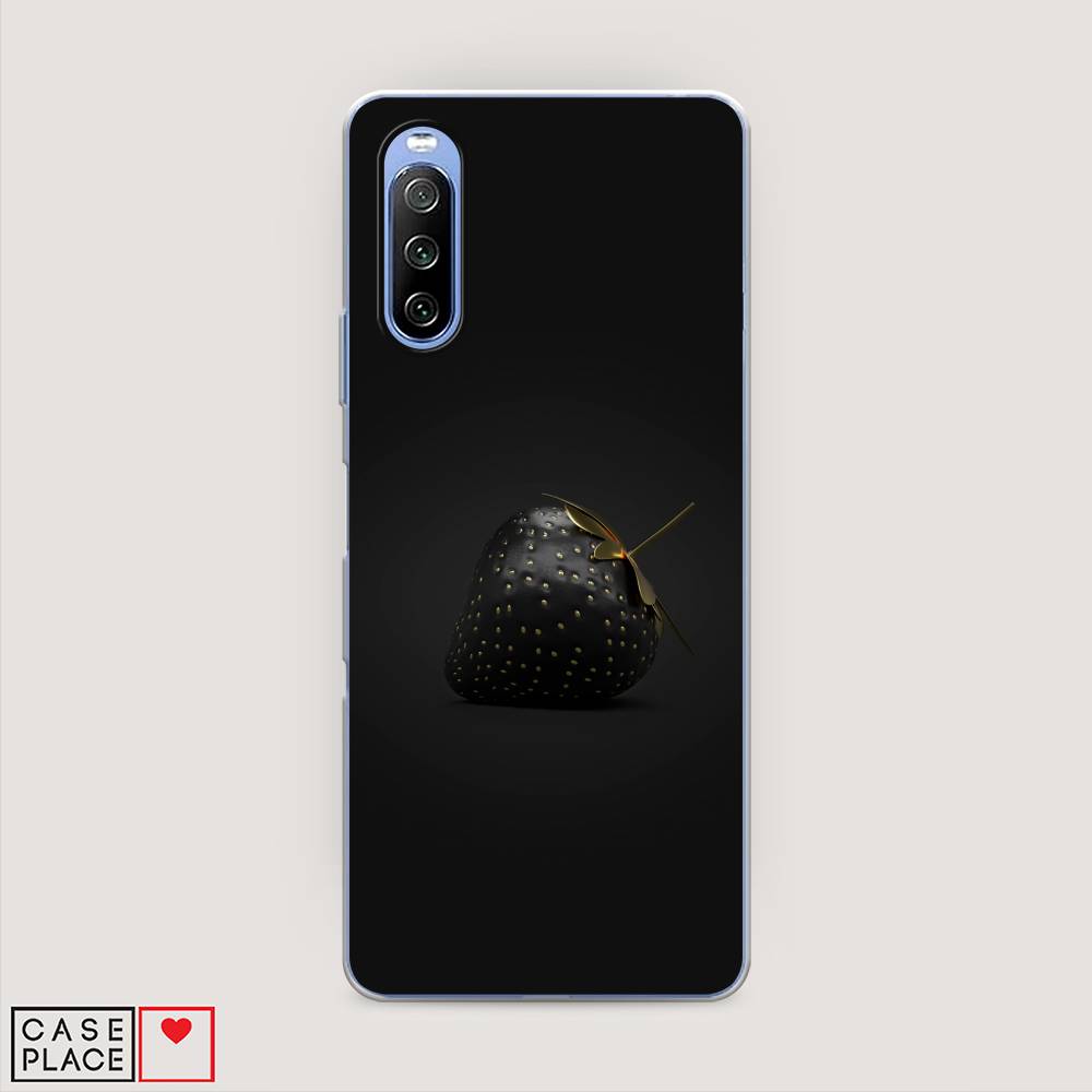 

Чехол Awog на Sony Xperia 10 III "Черная клубника", Разноцветный, 54950-10