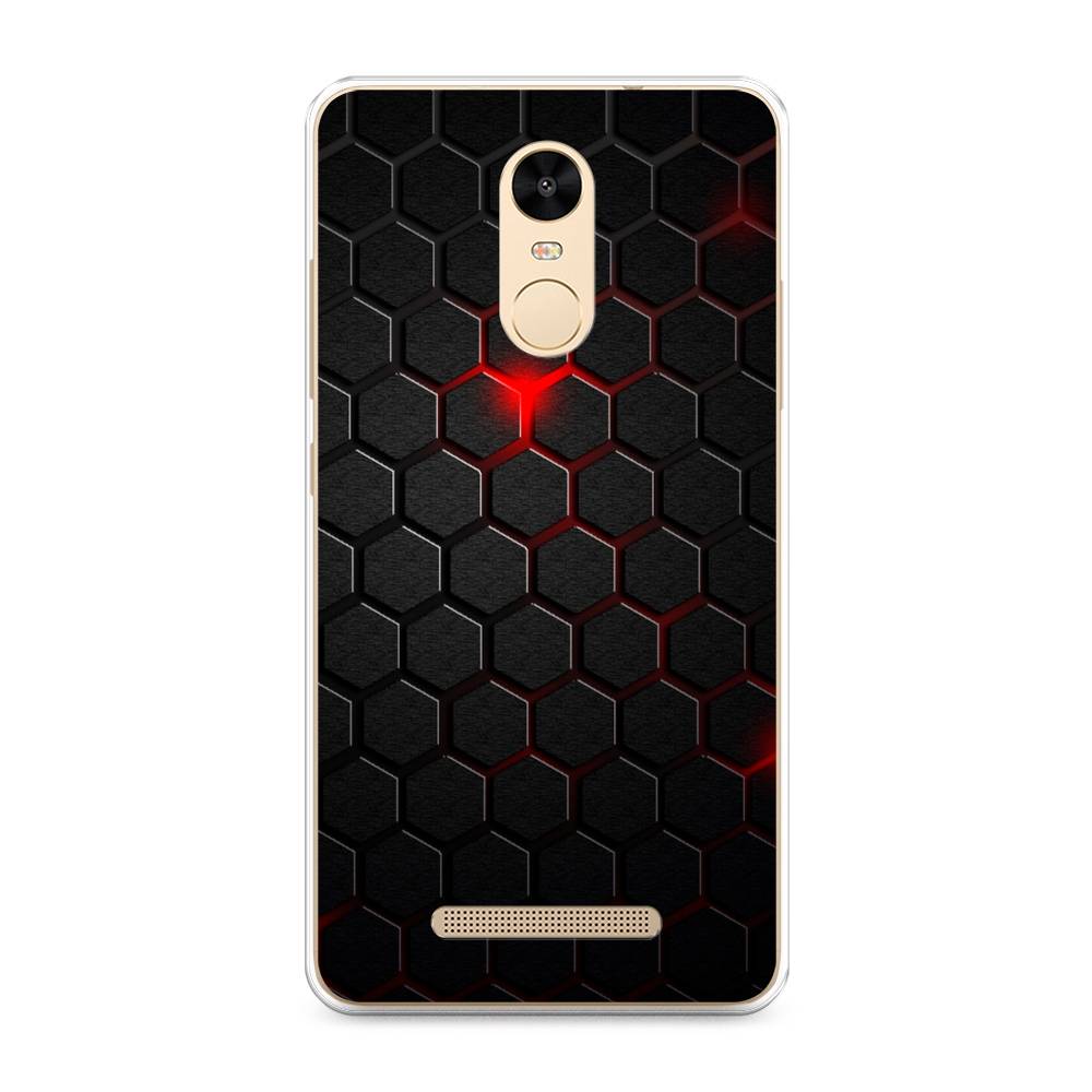 

Чехол Awog "Фон соты красные" для Xiaomi Redmi Note 3/Note 3 Pro, 31750-3