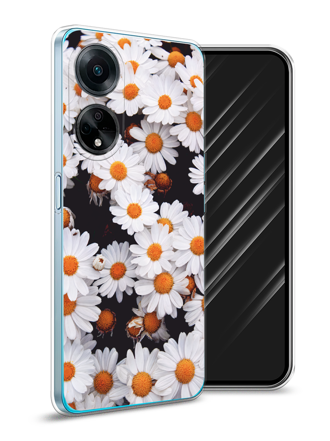 

Чехол Awog на Oppo A98 "Ромашковое поле", Белый, 2514450-4